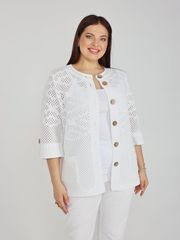 Sweter BONADI #2178 belyj