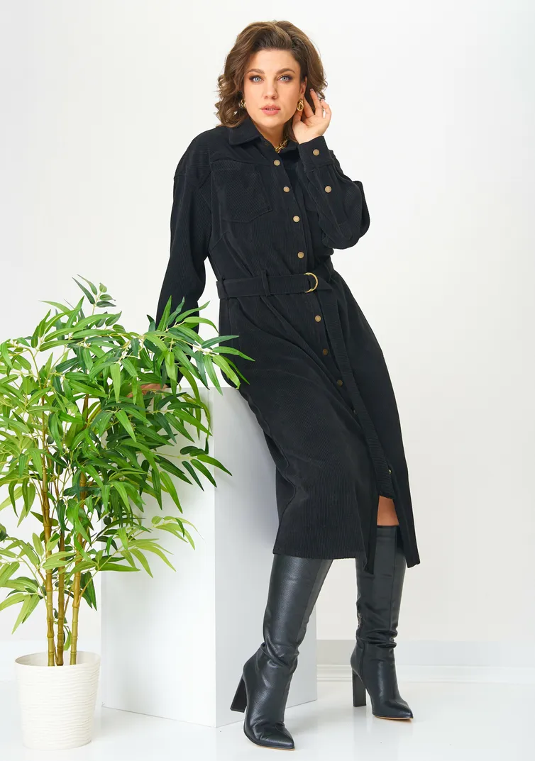 Sukienka Ava fashion #M-106 chernyj