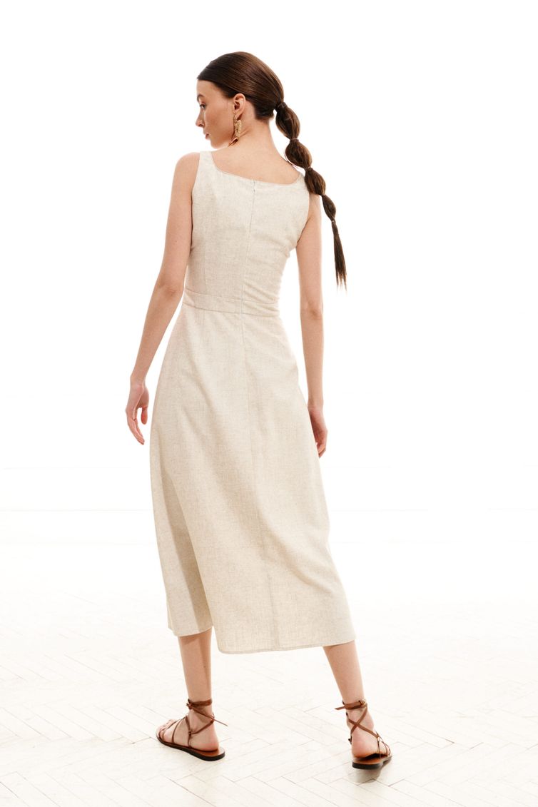 Dress Elletto Life #1991 bezh