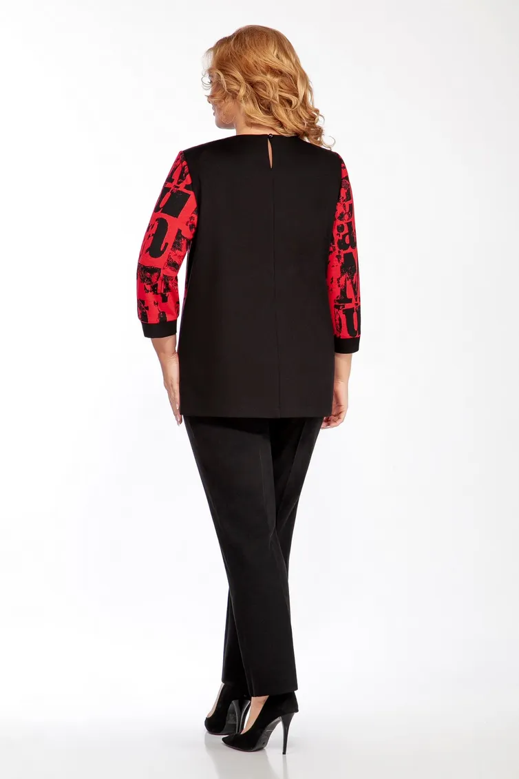 Bluzka Ell Style #2099a/1 krasnyj
