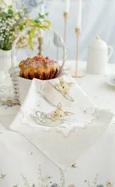Салфетка Заварные зайки чайная пара 619204 45х45 см
