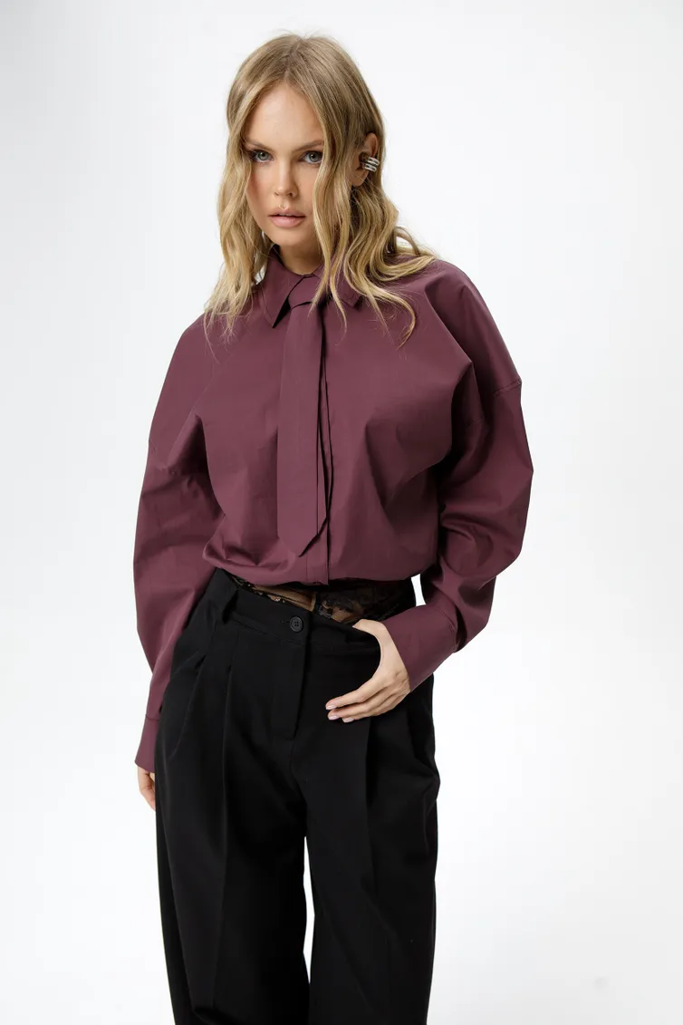Zestaw Pirs #6478 marsala+ chernyj