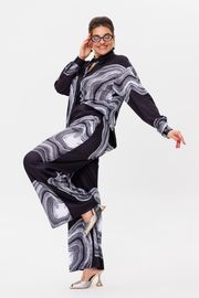 Trousers Anelli Laurel #1514.2 mramornye bryuki