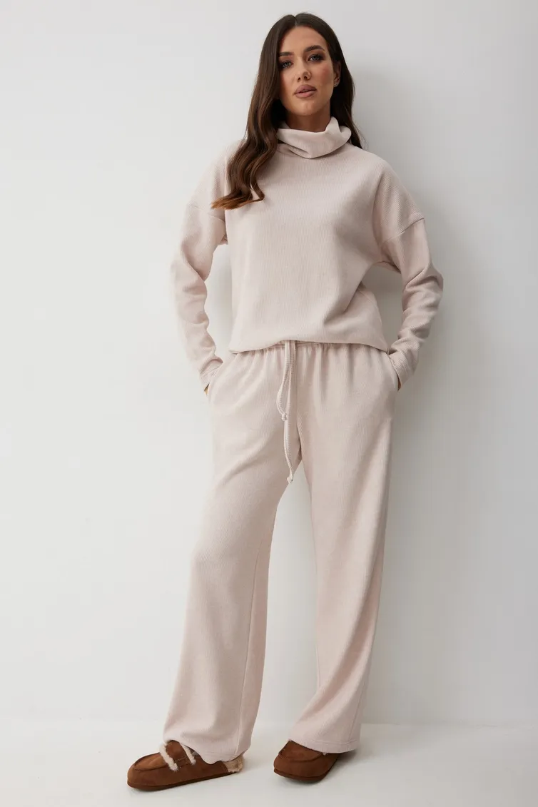 Trousers TND #M378 bryuki nezhno-rozovyj