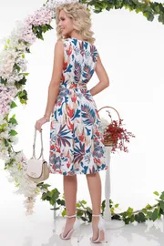 Sukienka DS Trend #P-3843-0099-01 (s tropicheskim printom)