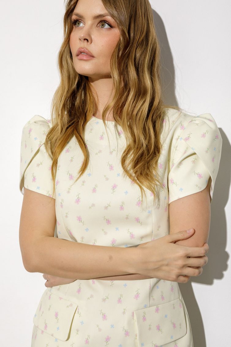 Платье Pirs арт. 6749сливочный