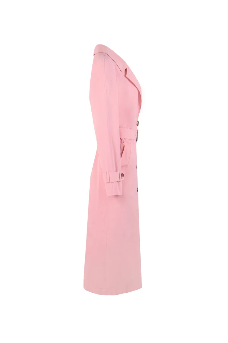 Raincoat Elema #2-1081 rozovyj 164
