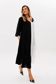 Dress Anastasia #1243 plate cherno-belyj