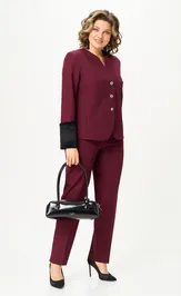 Garnitur Vilena-fashion 1210 burgundi