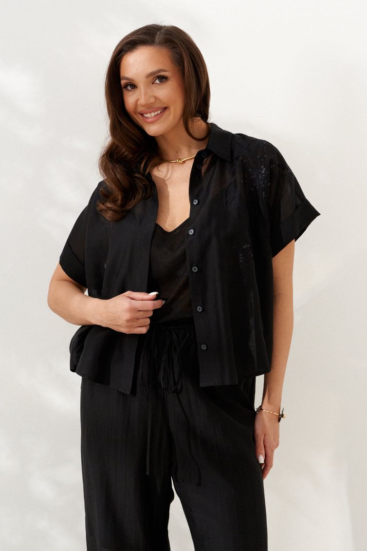 Блузка Alta Moda арт. 1090-1 черный