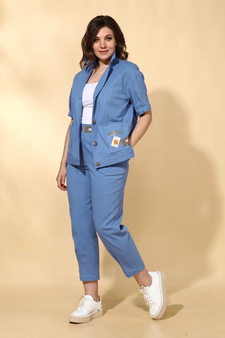 Garnitur Vilena-fashion #723 goluboj