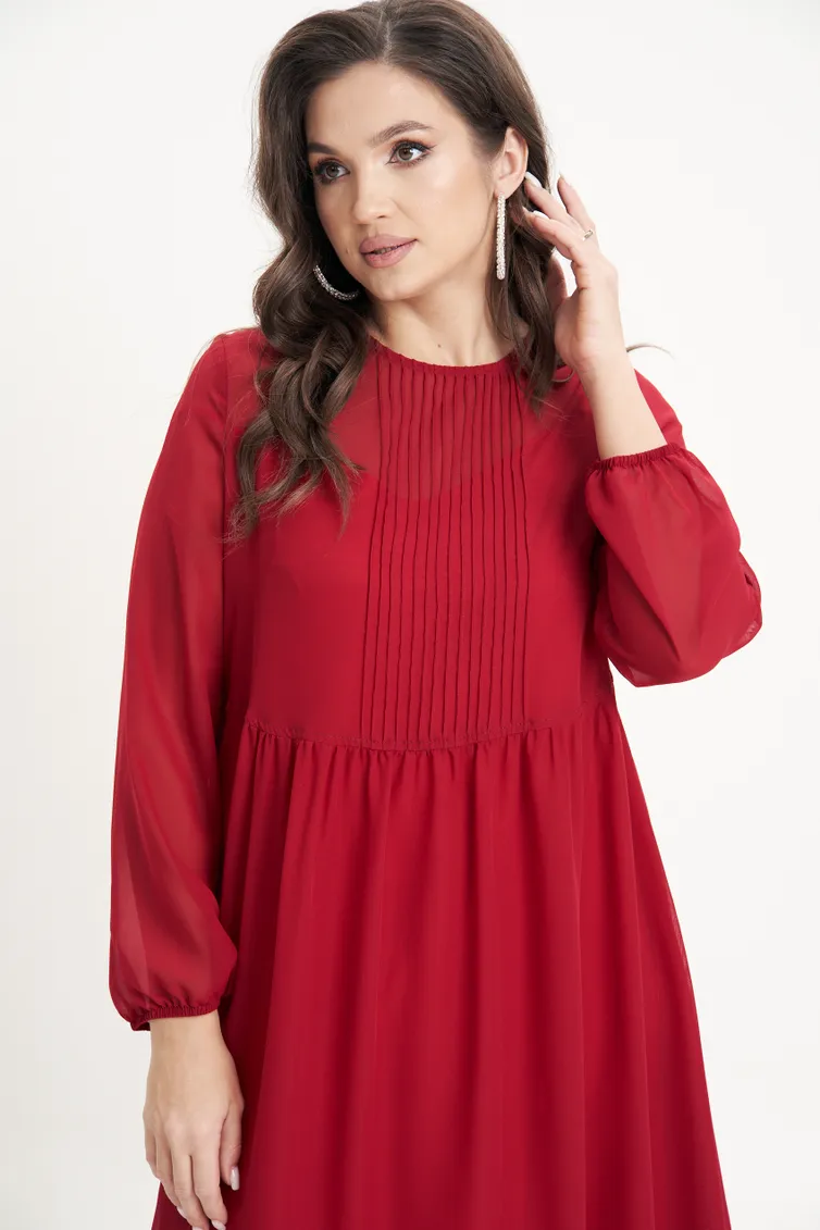 Dress Fantazia Mod #4771 krasnyj