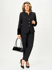 Garnitur Vilena-fashion #1210 chernyj