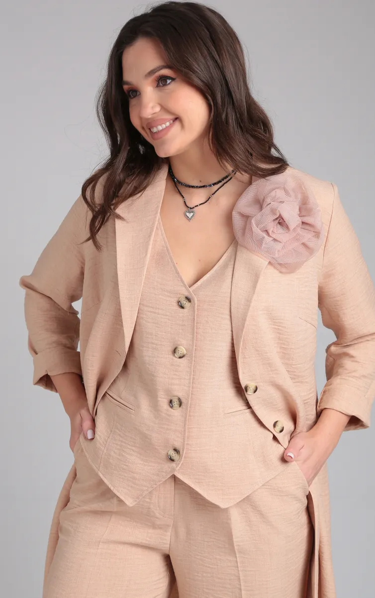 Zestaw Verita moda #N-2292 pesok