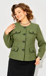 Suit Anastasia MAK 1354 Zeleno-chernyj