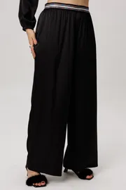 Trousers Anelli Laurel #1734 blestyashhij chernyj