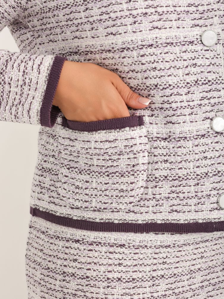 Костюм BONADI арт. 2160 баклажан