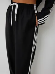 Spodnie V&N fashion #1052_chernye