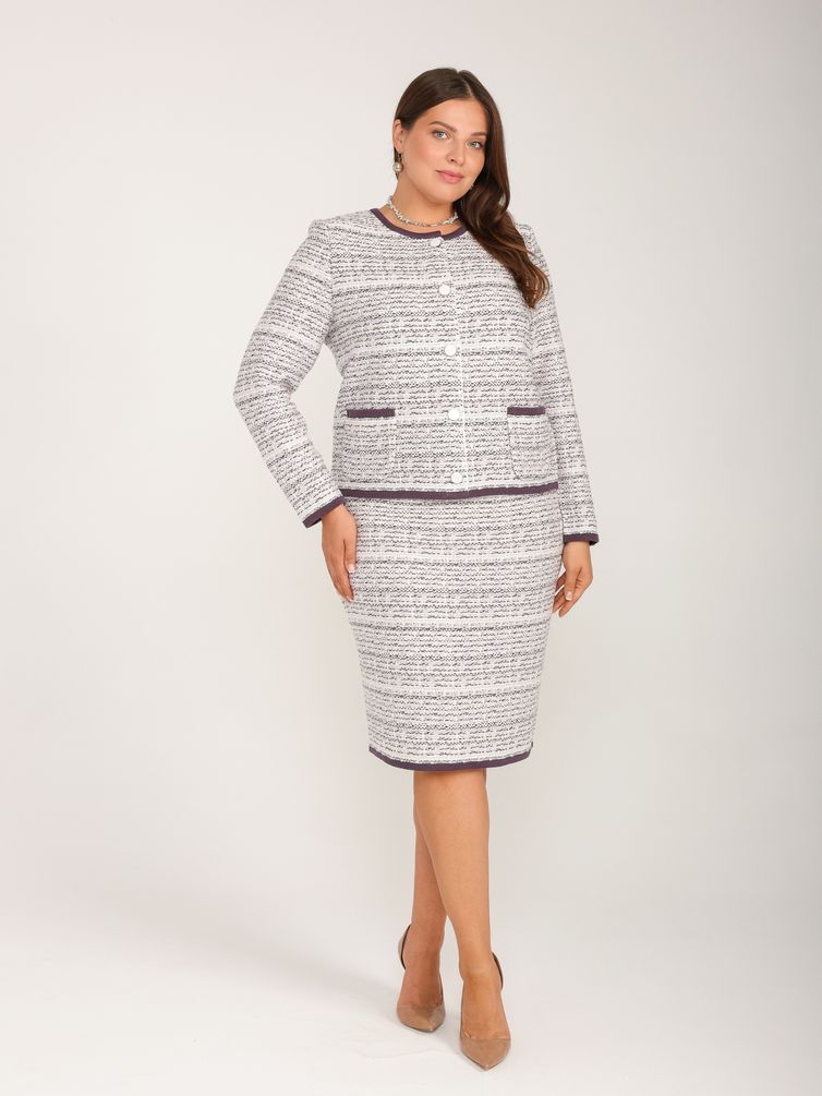 Костюм BONADI арт. 2160 баклажан