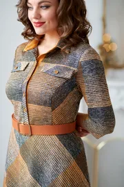 Sukienka Rumoda #2011 gorchica