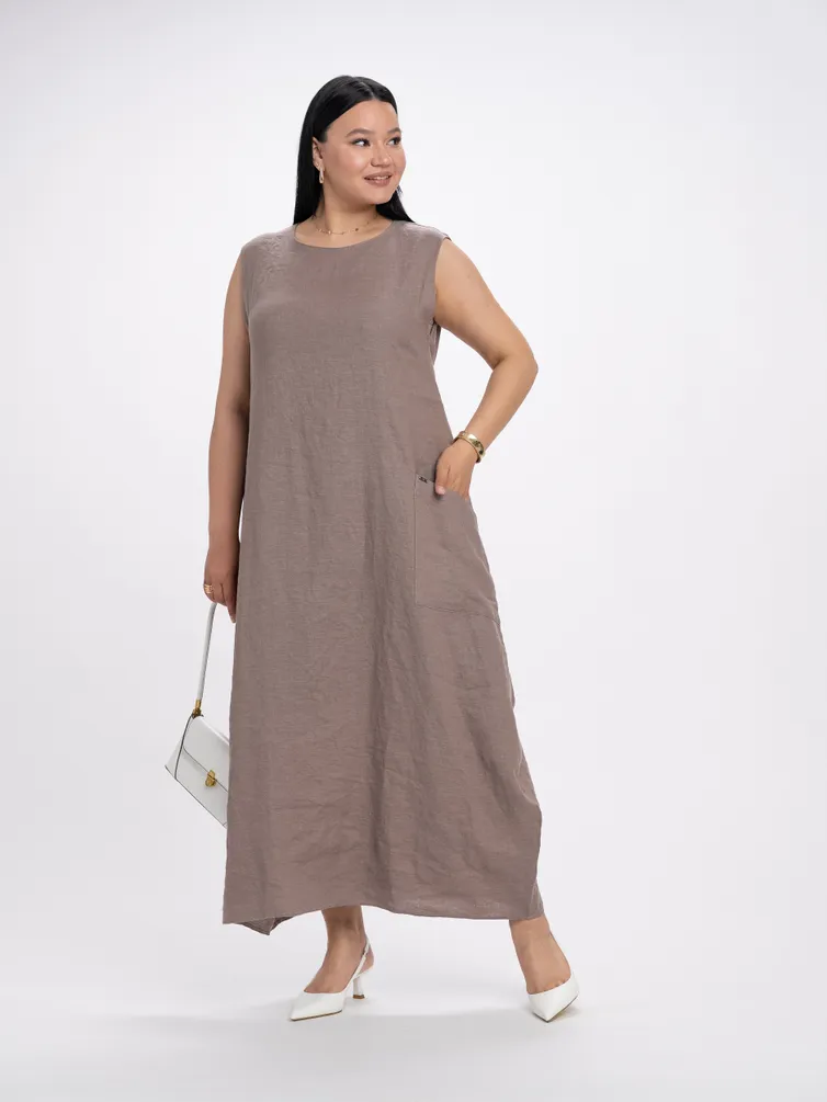 Sukienka FASHION CENTRE #L-4258/Kakao/170