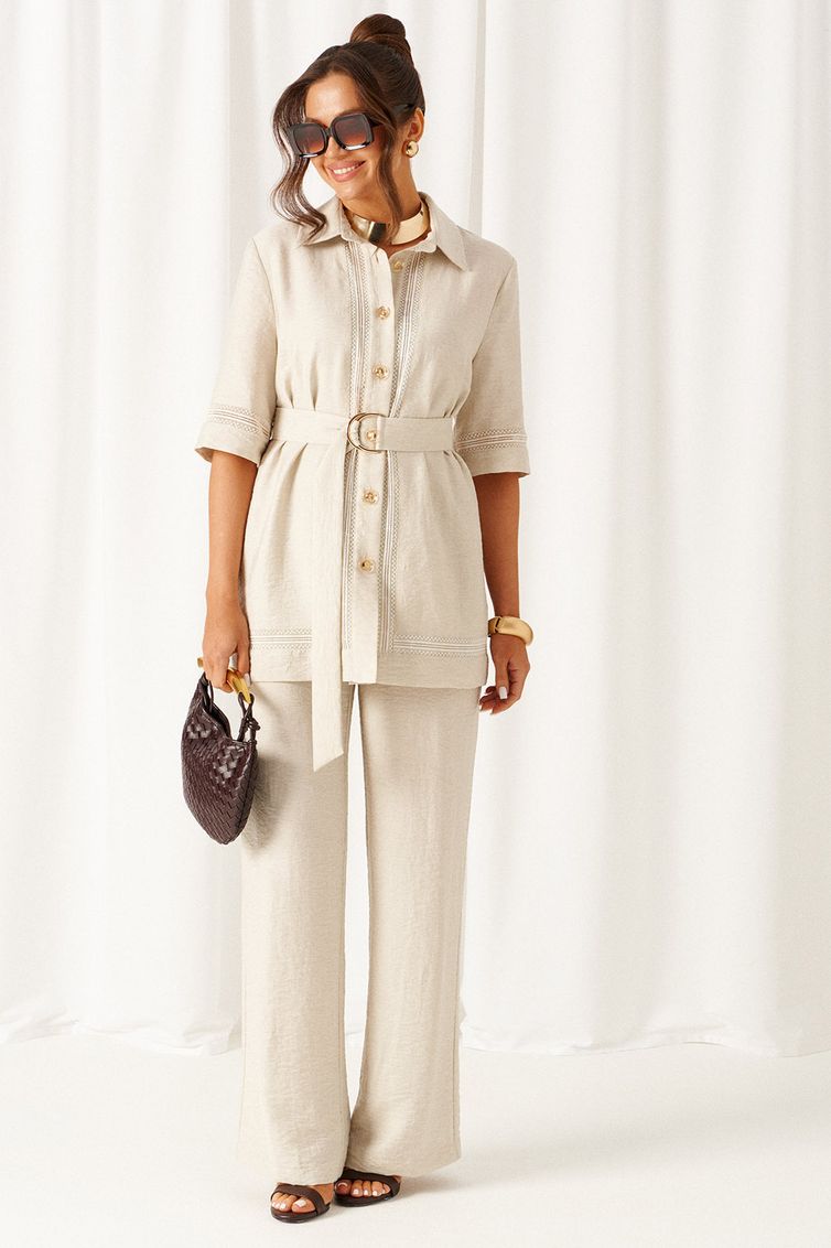 Костюм Beautiful & Free арт. 6461 бежевый