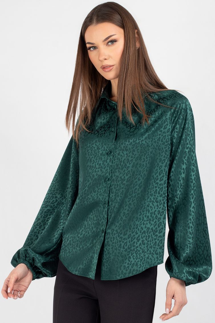 Blouse VIZAVI #742 izumrud