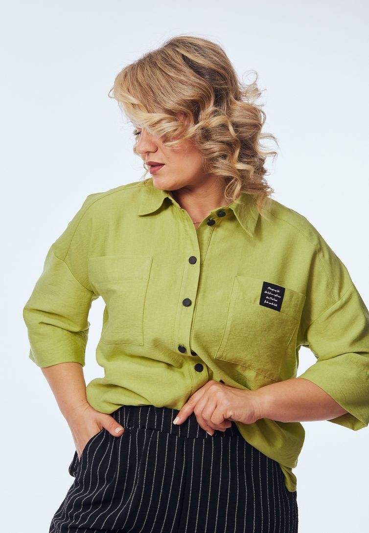 Комплект OVERYOU арт. 248/1 фисташка с черно-белым