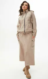 Костюм MiSlana С266 серый