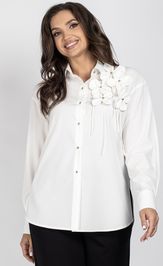 Blouse VIZAVI 810 molochnyj