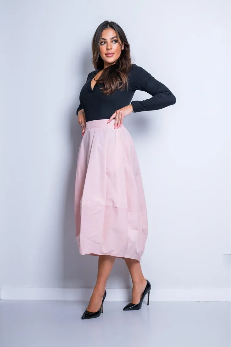 Skirt nika.pl #0504402 Sigma-44 rozovyj