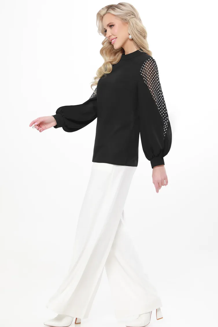 Bluzka DS Trend #B-2071 (Mari, blek nyu)