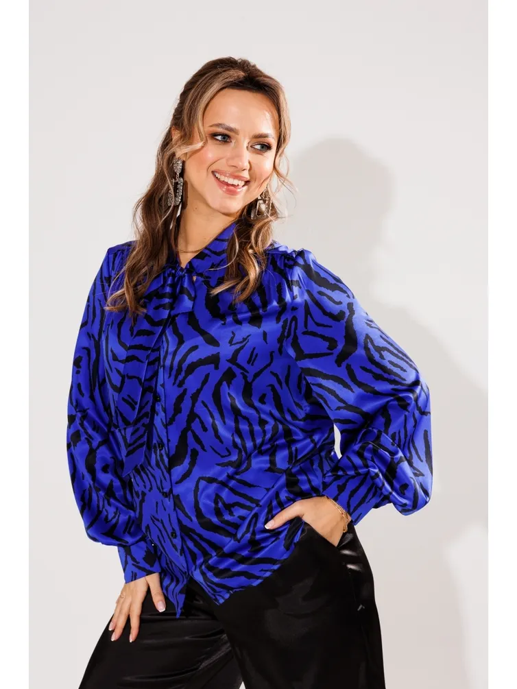 Bluzka Anelli Laurel #1428 sinij