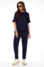 Garnitur Vilena-fashion #985 temno-sinij