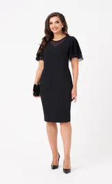 Sukienka PND 85387 chernyj