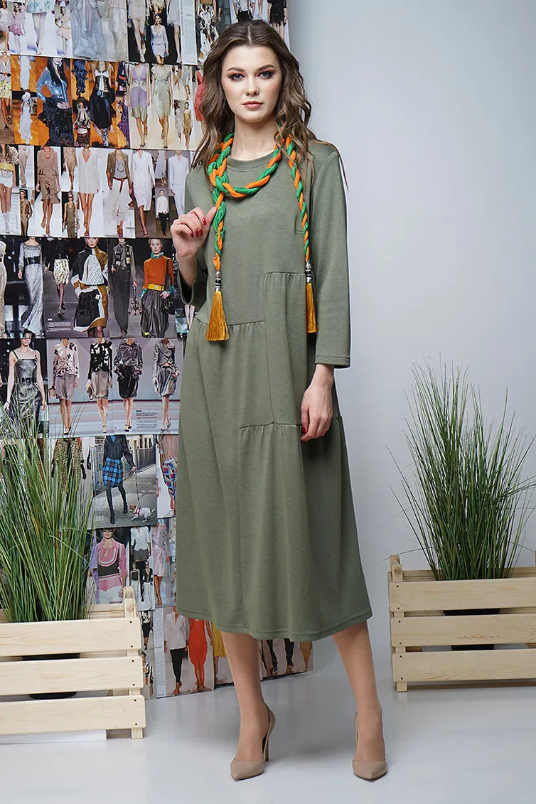 Dress Fantazia Mod #3343 oliv
