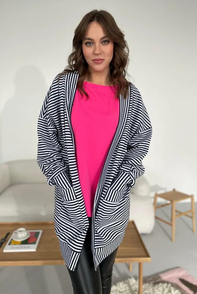 Sweter Rumoda #2121 poloska