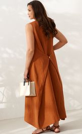 Dress Alta Moda 1084-2 terrakot