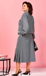 Костюм Ava fashion М-179 серый