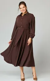 Платье Runella 1636 шоколад