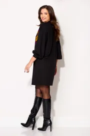 Sukienka GIZART #5347 sin bordo zhelt