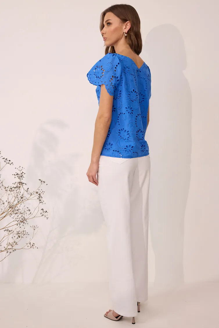 Bluzka Lyushe #4111 Bluza vasilek