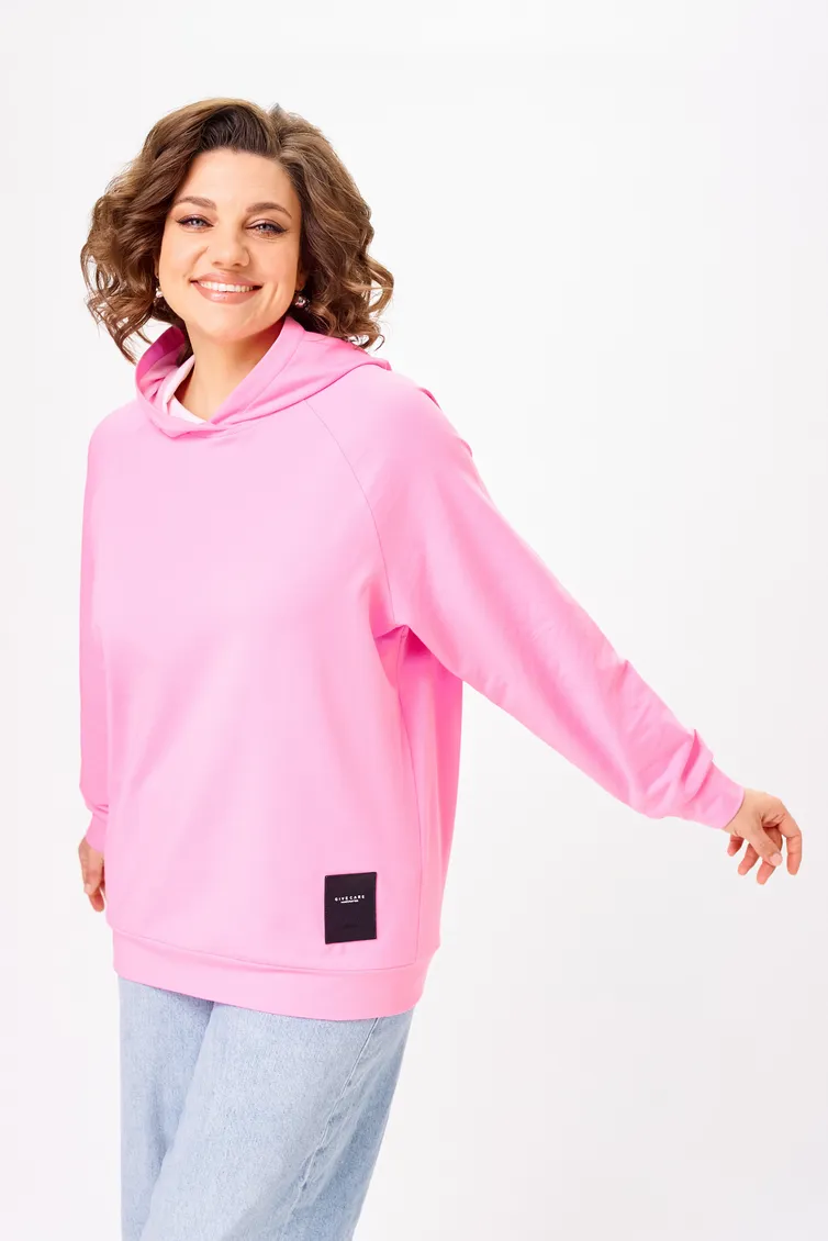 Hoodie Rumoda #2283 rozovyj
