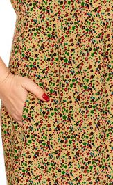 Dress LadyThreeStars 2681 yantarnyj