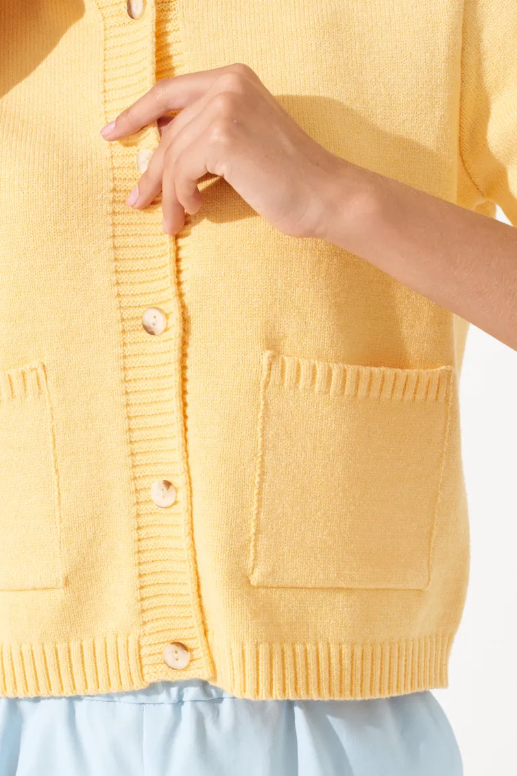 Sweter Romgil #RV0404-VI4 zheltyj