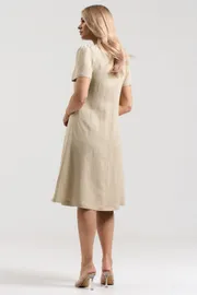 Платье Alta Moda арт. 1033 бежевый