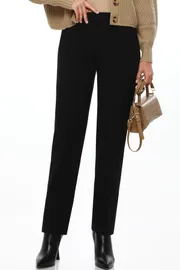 Spodnie DS Trend #Br-0216-0514 (chernye klassicheskie so strelkami )
