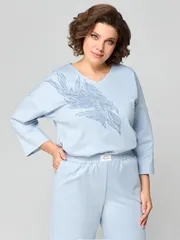 Zestaw Michelle Style #1178 goluboj