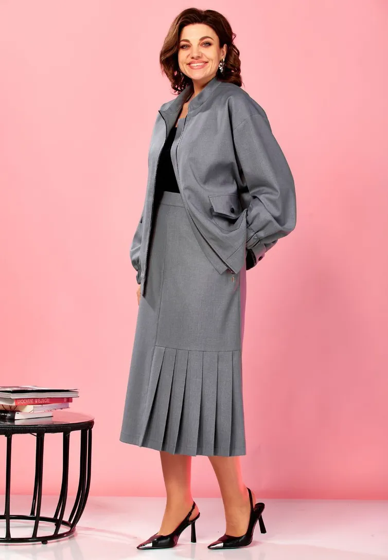 Костюм Ava fashion арт. М-179 серый