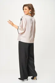 Костюм PND арт. 85420 жемчужно-черный